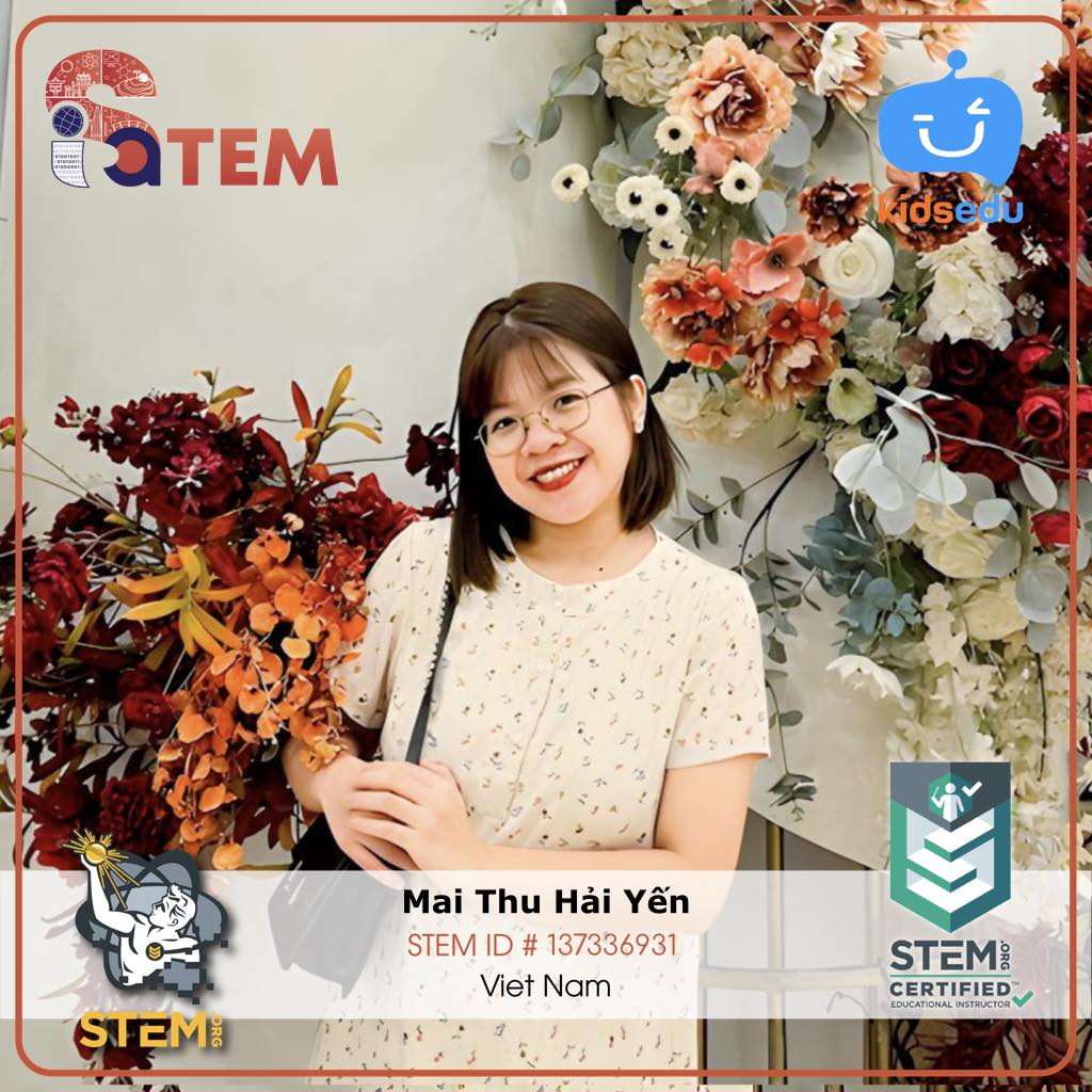 Celebrating Ms. Mai Thu Hai Yen – Outstanding STEM Educator at KidsEdu