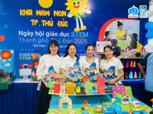 KidsEdu tham dự Ngày hội Giáo Dục STEM: Vui học - Sáng tạo cùng AI
