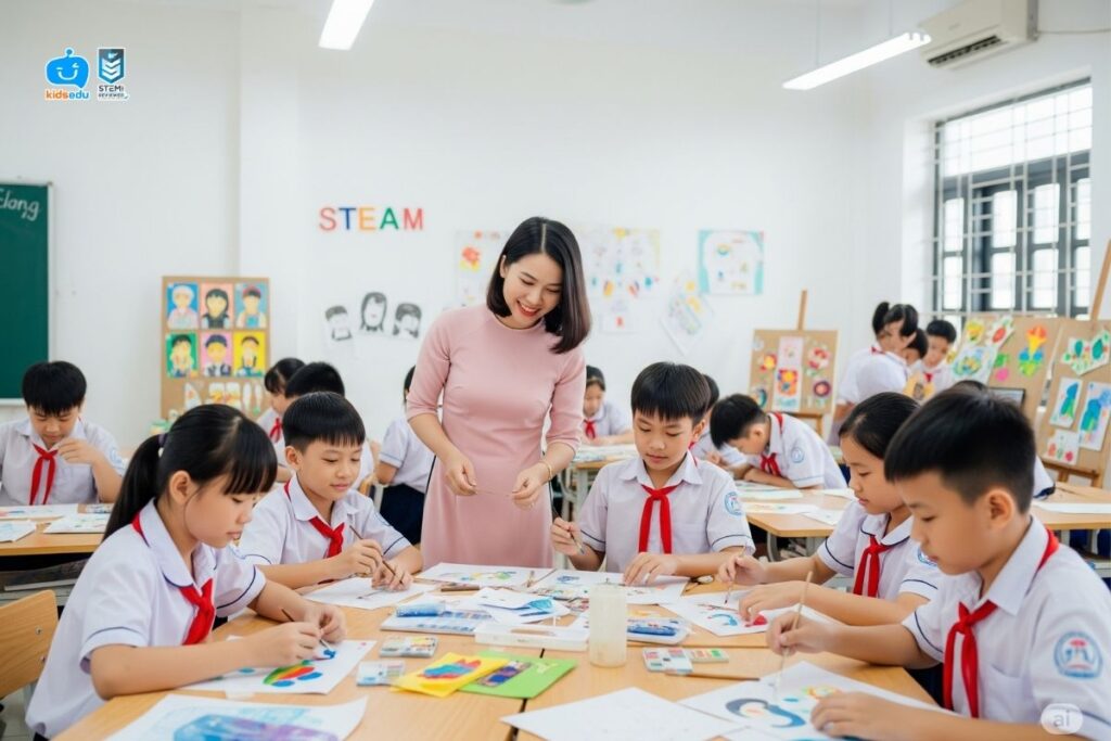 Các hình thức tích hợp giáo dục nghệ thuật trong STEAM